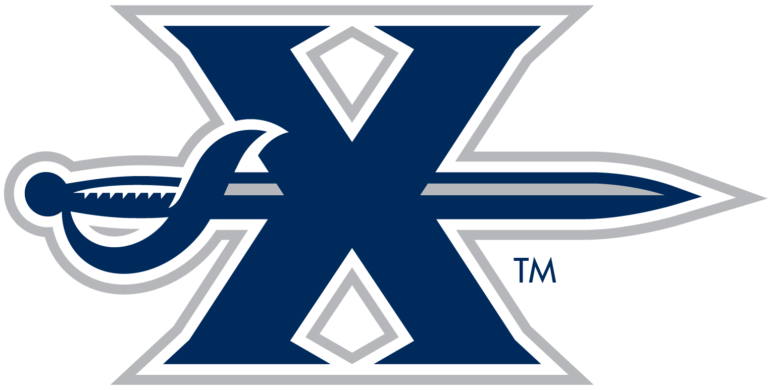 Xavier Musketeers 2008-Pres Alternate Logo v2 diy DTF decal sticker